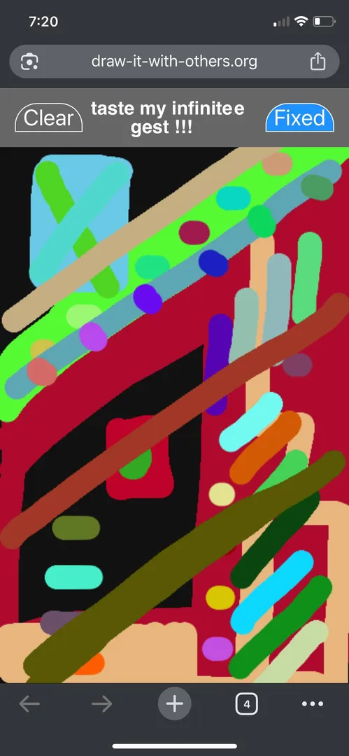 A screenshot of the interface of Infinite Gest